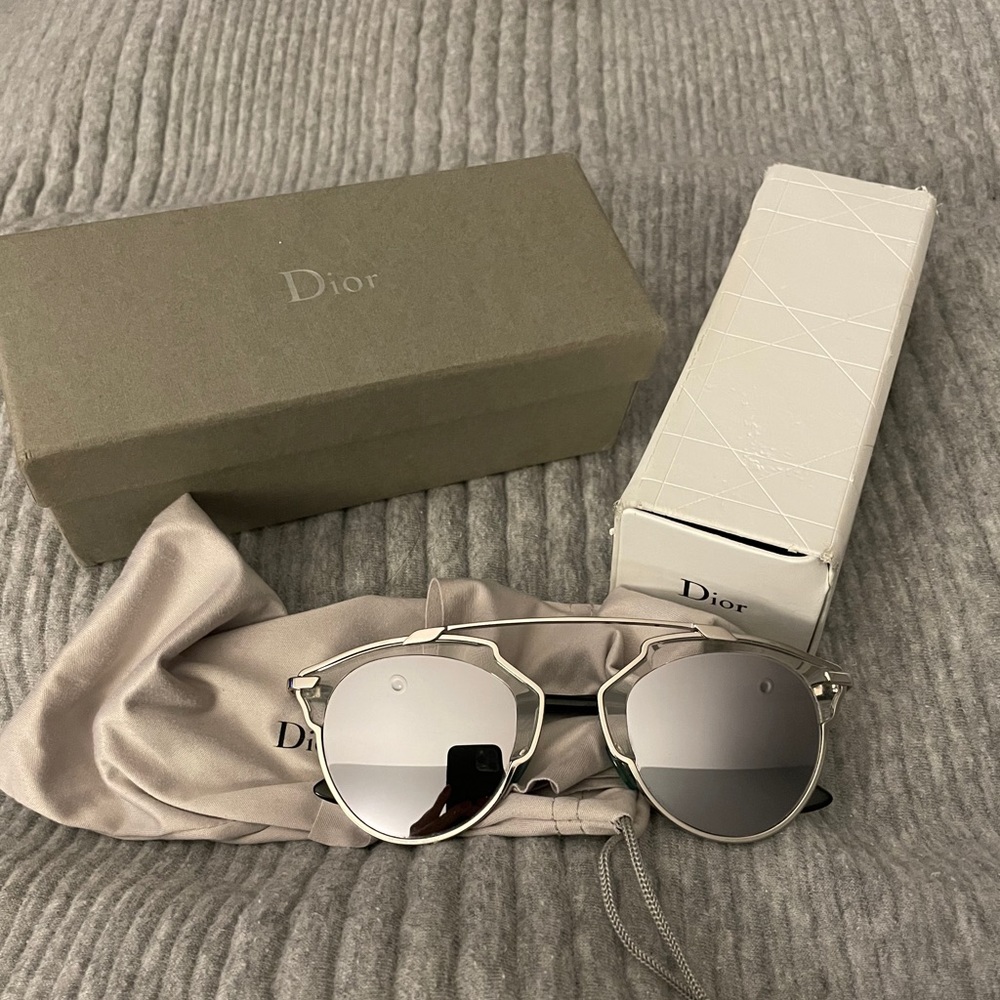 Dior So Real Sunglasses Palladium